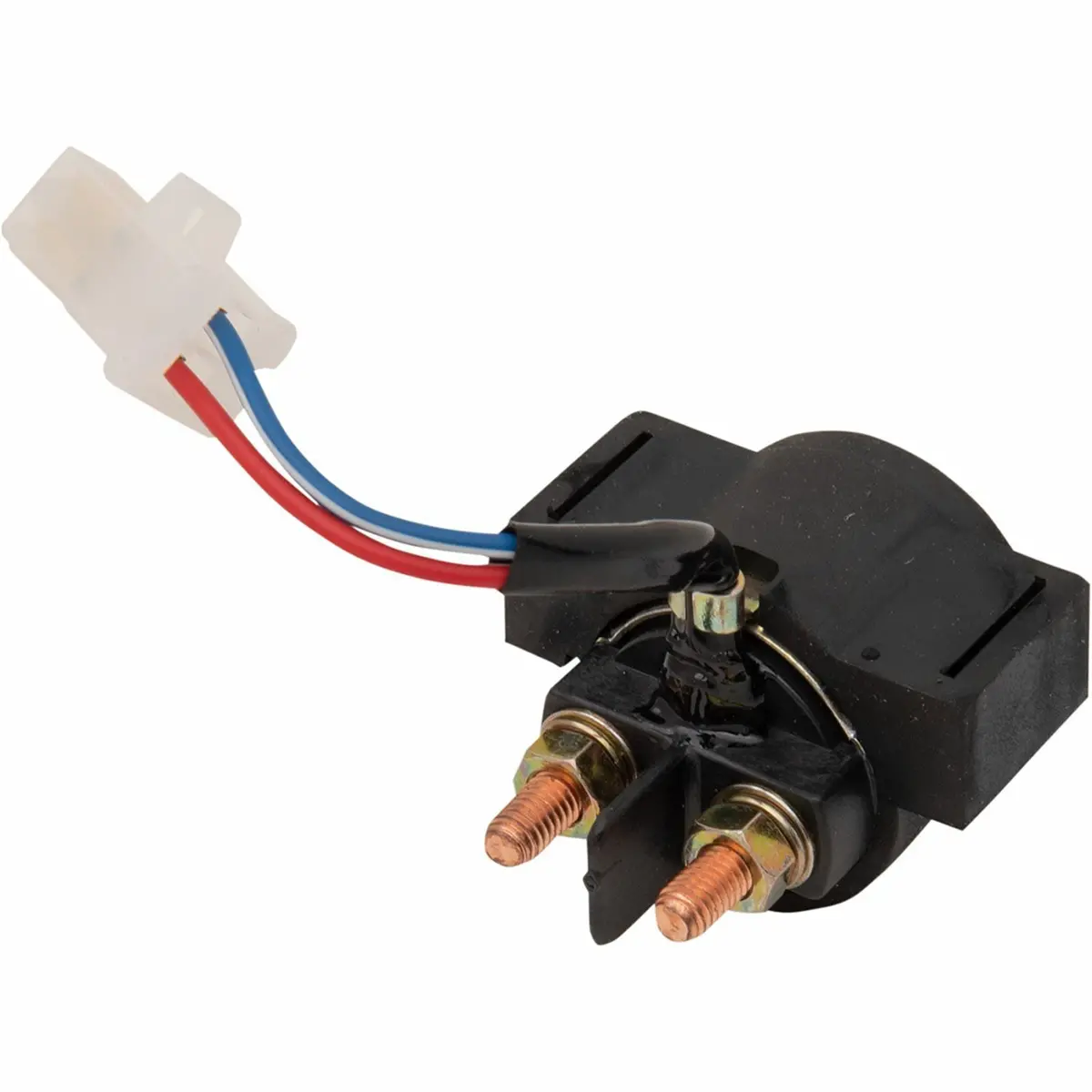 Moose Racing Solenoid Switch For Yamaha Warrior, Moto‑4, Kodiak, Timberwolf, Tri‑Moto & More — Bolt‑On Oem‑Style Replacement 1