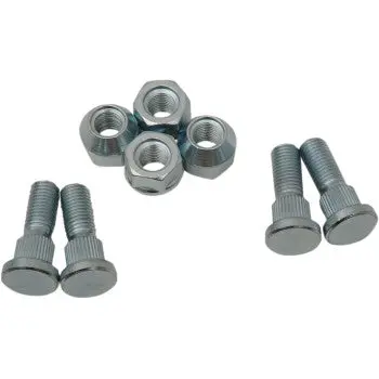 Moose Racing 0213-0750 Wheel Studs And Nuts Kit Suzuki Quadracer Quadsport Front 1