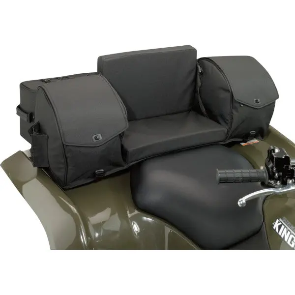 Moose Utility Division Ridgetop Rear Atv Rack Bag – Cargo Storage With Padded Seat – Black 1