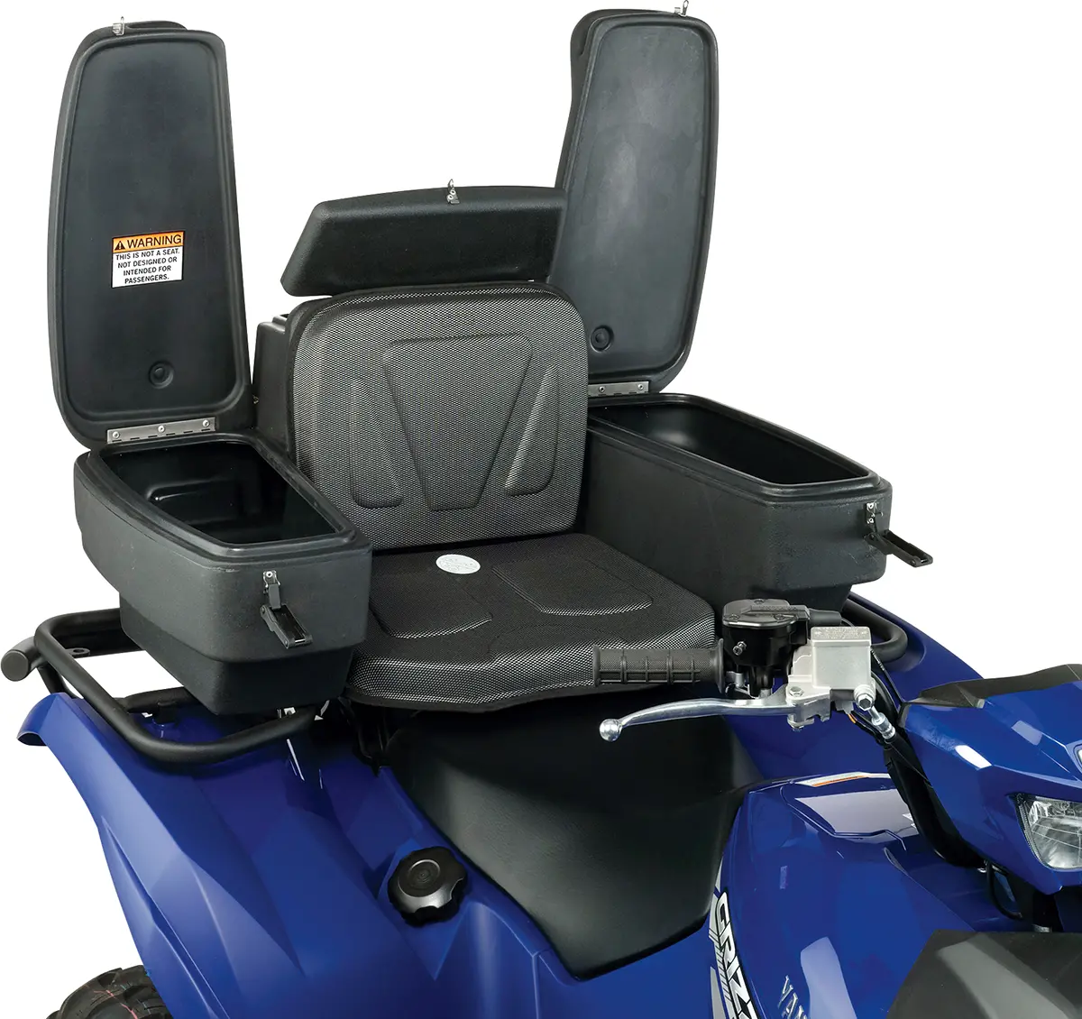Moose Utility Division Rear Atv Cargo Trunk W/ Passenger Seat & Integrated Cooler – Heavy‑Duty Storage Box (U.S.A. Made) 1