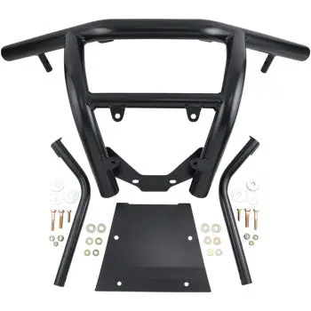 Moose Racing 0530 1454 Front Bumper Fits Can Am Maverick X3 Turbo R X3 X Rs Turbo R X3 X Ds Turbo R Heavy Duty 1.75 Inch Steel Tube Off Road Protection 1