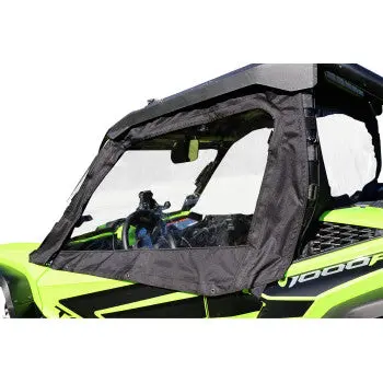 Moose Utility Division Side Enclosure Upper Doors – Honda Talon 1000 / 1000X / 1000R (2019–2024) – 600D Polyester, Clear Acrylic Windows 1