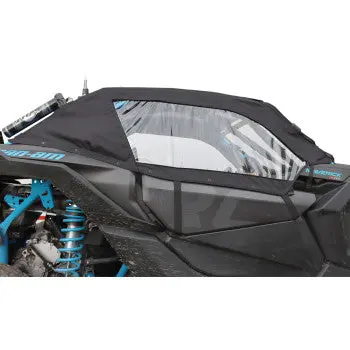 Moose Utility Division 0521‑1806 Upper Door Enclosure Kit – Fits Can‑Am Maverick X3 & X3 Max (2017–2024) – 600D Polyester Soft Upper Doors With Clear Acrylic Windows 1