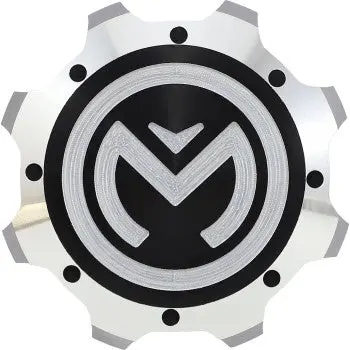 Moose Offroad Billet Aluminum Fuel Tank Gas Cap W/ Gasket Seal – Silver/Black – Fits Polaris Models – 0703‑0890 1