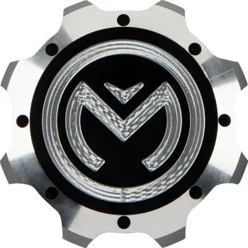 Moose Offroad Billet Aluminum Fuel Tank Gas Cap W/ Gasket Seal – Silver/Black – Fits Can‑Am Models – 0703‑0891 1