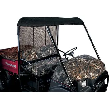 Moose Mudkm‑116 Soft Roof Top – Kawasaki Mule 2500 / 2510 / 3000 / 3010 / 4000 (1992–2017) – Black Vinyl 1