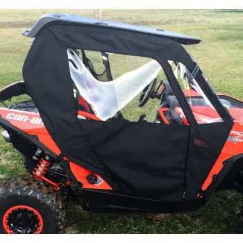 Moose Utility Division Side Enclosure For Can Am Commander Maverick Zippered Doors 1