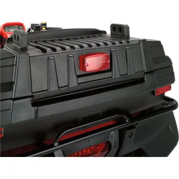 Moose Utility Division Outdoorsman Rear Atv Trunk – Key‑Lock Cargo Box W/ Backrest & Integrated Brake Light 2