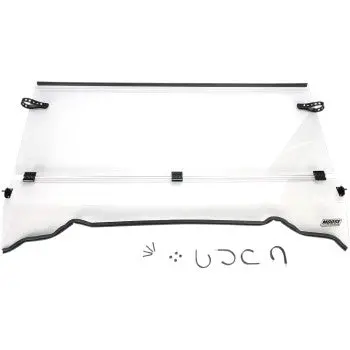 Moose Utility Division Full Folding Windshield For Polaris Ranger 500 / 700 2002-2008 Models Only 1