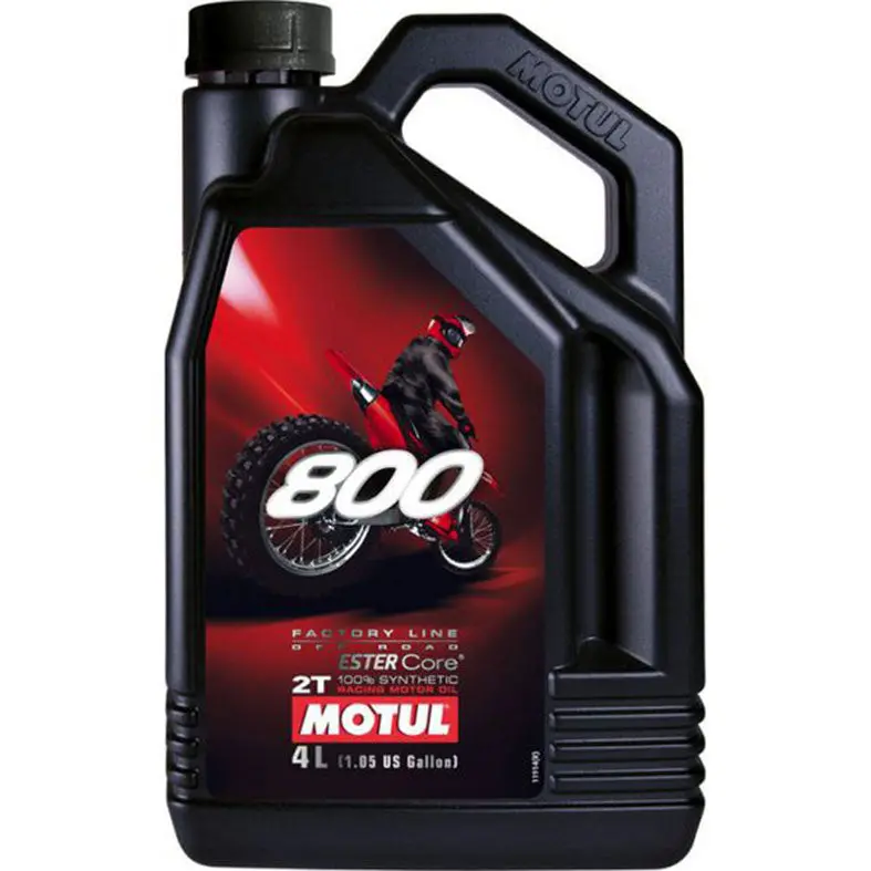 Motul 800 2T Factory Line Off-Road Motor Oil (4 Litre) 1