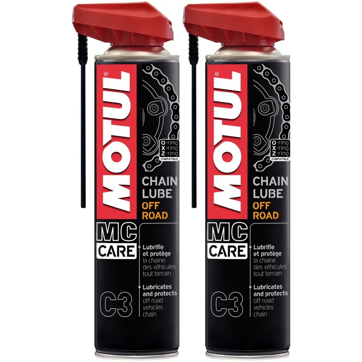 *Multi-Pack* 2 X Motul C3 Chain Lube Offroad (400Ml) 1