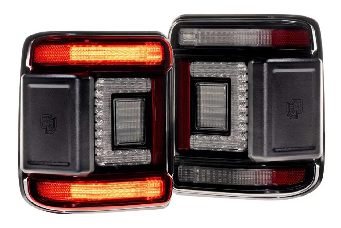 Morimoto | 2018-2024 Jeep Wrangler Jl Xb Led Smoked Tail Lights 1