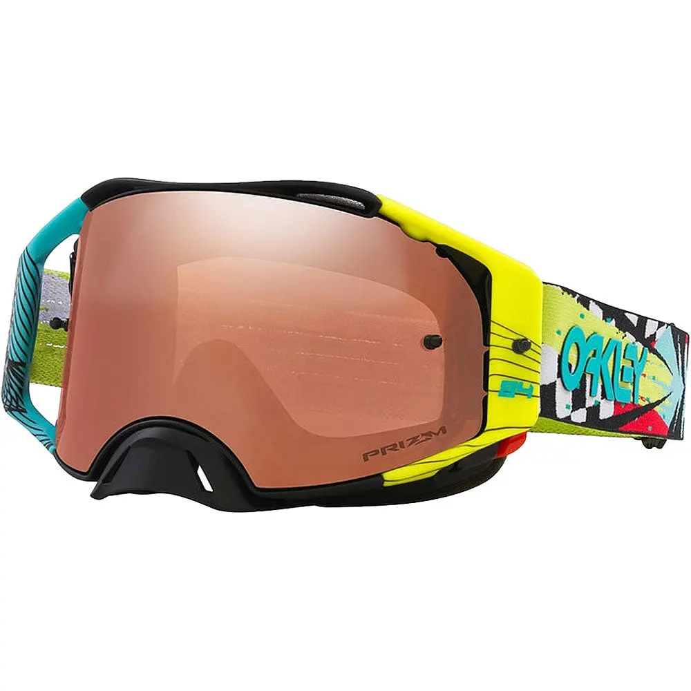Oakley Airbrake Jeffrey Herlings Signature Goggles - Prizm Mx Bronze Iridium Lens (Red/Yellow/Blue) 1