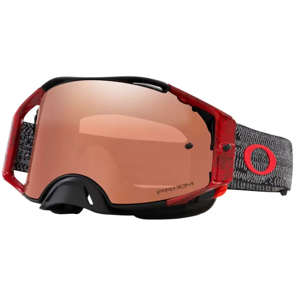 Oakley Airbrake Goggles - Prizm Mx Bronze Iridium Lens (Black Flux) 1