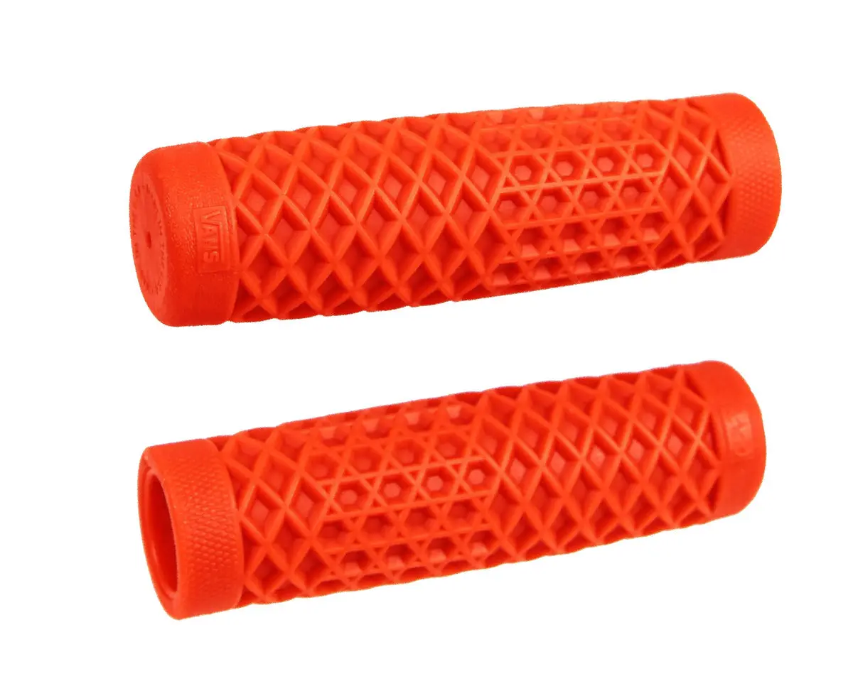 ODI Vans / CULT V-Twin Full-Waffle Slip-On Motorcycle Grips – Compatible with 7/8" Sport Bikes & 1" Cruiser Handlebars – USA-Made Rubber Grips - Image 7