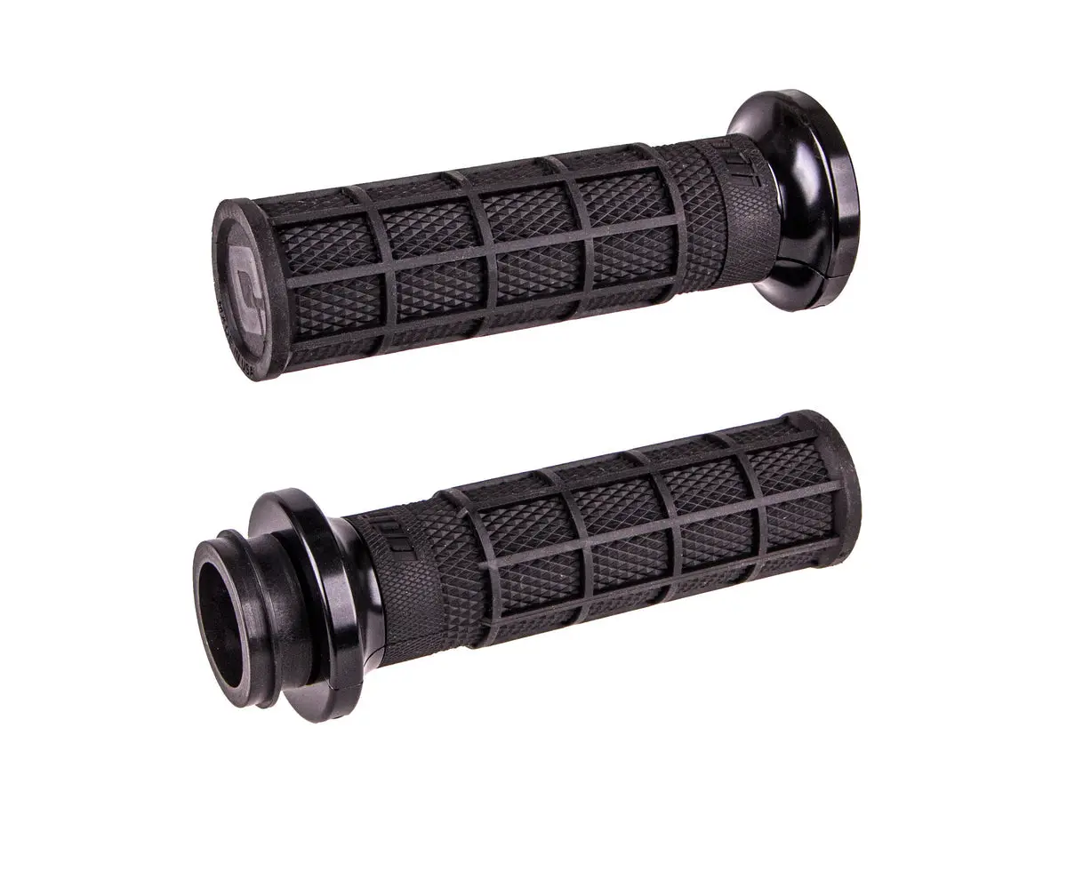 Odi Harley‑Davidson 2008–2023 Tbw: V‑Twin Lock‑On™ Hart‑Luck Signature Full‑Waffle Grip Set – Made In Usa 1