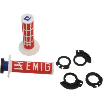 Odi Emig V2 Lock‑On Grips | Jeff Emig Signature | 2‑ & 4‑Stroke Cams Included | Motocross / Dirt Bike | Made In Usa 1