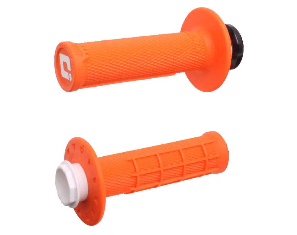 Odi Micro‑X Half‑Waffle V2 Lock‑On Grip Set | Ktm 50Sx / Sx‑E 2/3/5 • Gasgas Mc50 / Mc‑E 2/3/5 • Husqvarna Tc50 / Ee‑2/3/5 | Mini Moto 1