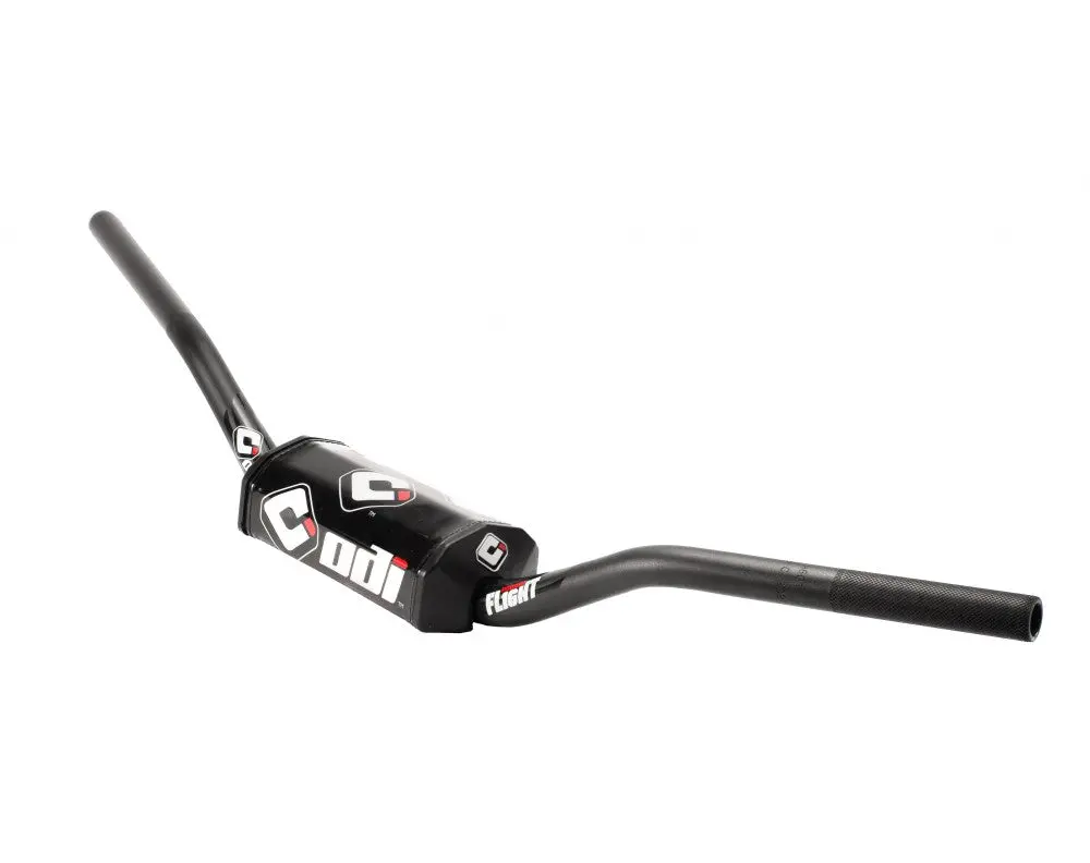 Odi Podium Flight Mx Handlebars – 1‑1/8" Oversized, Non‑Crossbrace, Honda/Kawasaki – Black 1