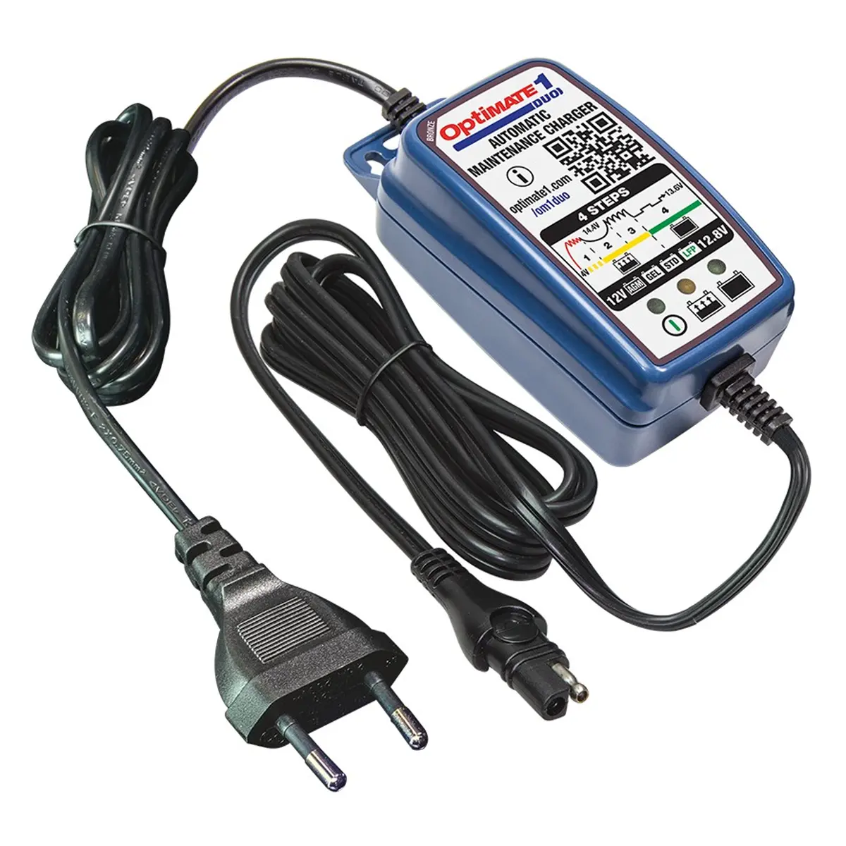 Optimate 1 Duo 4-Step Battery Maintainer (12V/12.8V 0.6A) 1