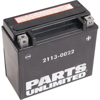 Parts Unlimited 2113‑0022 Agm Maintenance‑Free Battery Ytx20hl‑Bs – High‑Performance Replacement Powersports Battery 1