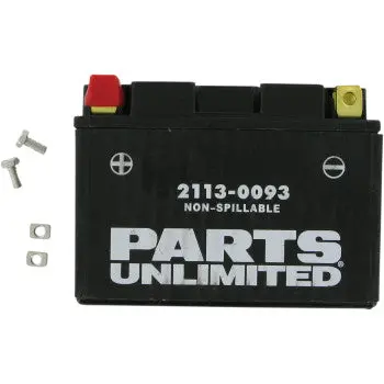 Parts Unlimited 2113 0093 Factory Activated Agm Battery Ytz14s Maintenance Free Fits R1200gs Defender Hd10 Vt1300 Fury Ctx700 Ctx1300 Vfr1200f Shadow 750 Ktm 1290 1190 1090 990 950 Hayabusa Gsx S1000 Bolt V Star 950 Fz1 2