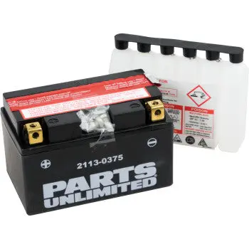 Parts Unlimited Ytz10s‑Bs Agm Battery – High‑Power Maintenance‑Free 2113‑0375 1