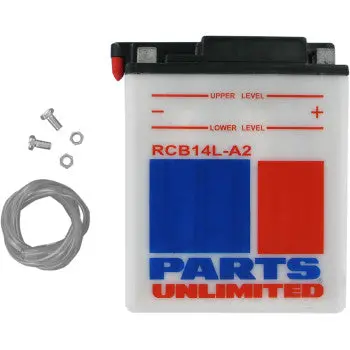 Parts Unlimited Rcb14l A2 Heavy Duty Battery Yb14l A2 12V Dry Charge Fits Klr650 Ex500 Zx11 Gsx R1100 Katana Triumph Tiger Xs650 1