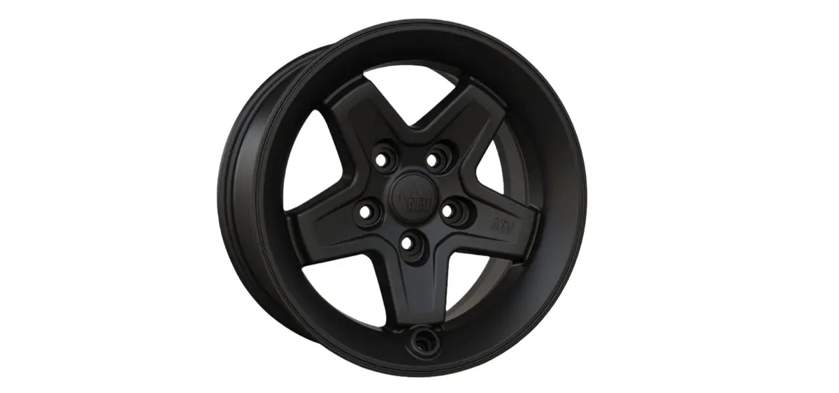 Aev Conversions | Jeep Wrangler Jl / Gladiator Jt Pintler Wheel - Matte Black 1