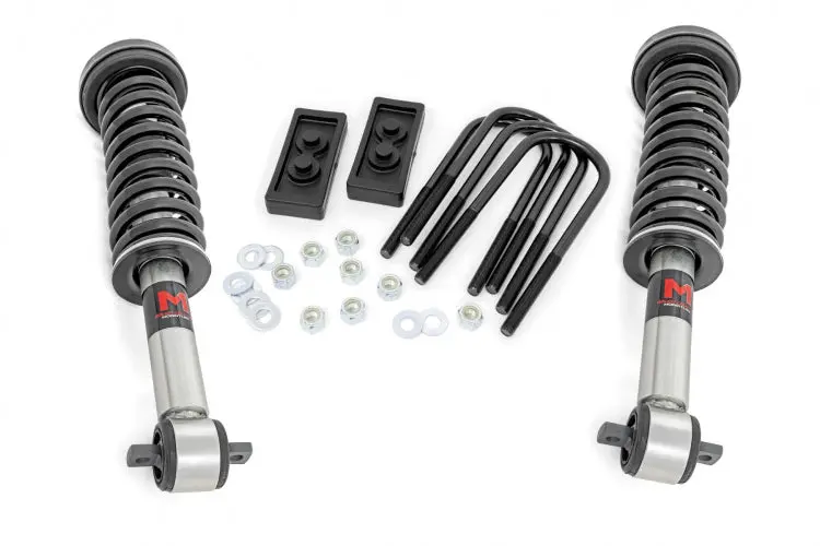 Rough Country | 2021-2023 Ford F150 Tremor 4Wd 2.5 Inch Lift Kit - M1 Struts 1