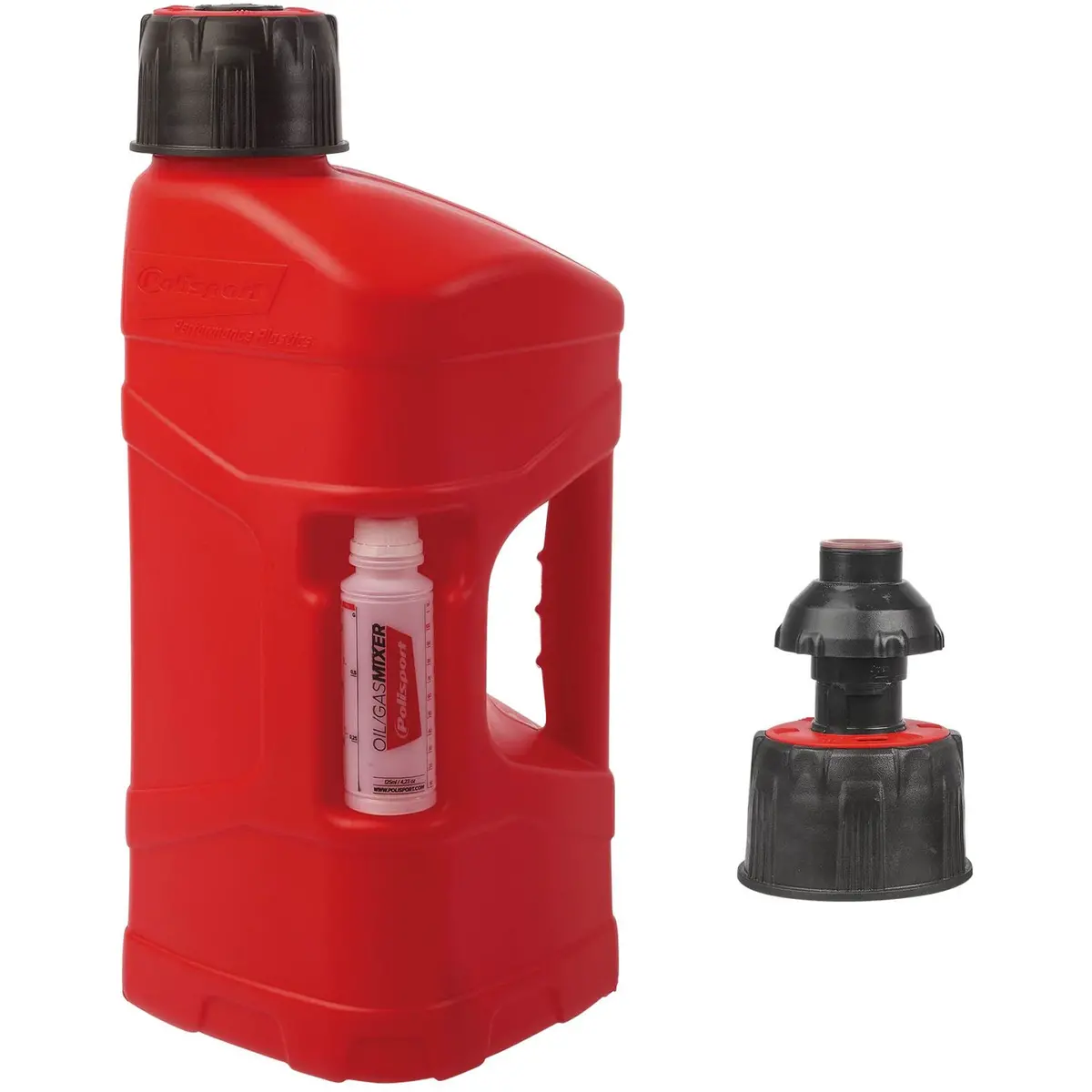 Polisport Pro-Octane 10L Fuel Tank With Quick Fill Valve (Red) 1