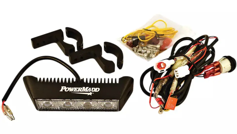 Powermadd Plug N Play Auto Reverse Led Light Kit For Yamaha Kodiak 400 450 Grizzly 660 700 1
