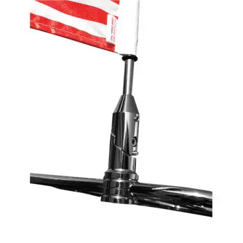 Pro Pad Rfm-Fld5 Tour Pack Rack Folding Flag Mount With Flag  5/8" - Usa Harley 1