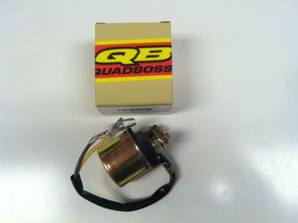 Quadboss Universal Starter Relay / Solenoid – Fits Honda 400Ex, Trx300, 300Ex, Trx200, Pilot 1