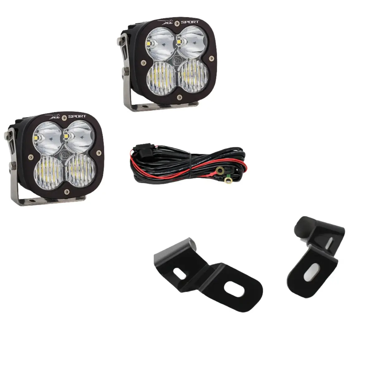 Baja Designs | 2019-2024 Dodge Ram 2500 / 3500 Xl Sport Clear Driving / Combo A-Pillar Light Kit 1