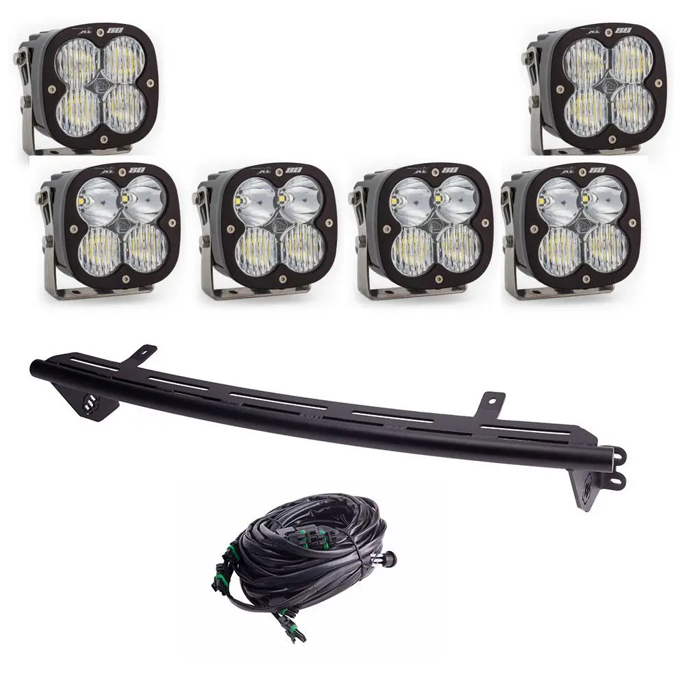 Baja Designs | 2023-2025 Ford Super Duty Xl 80 Clear Driving / Combo Bull Bar Light Kit W/ Toggle 1