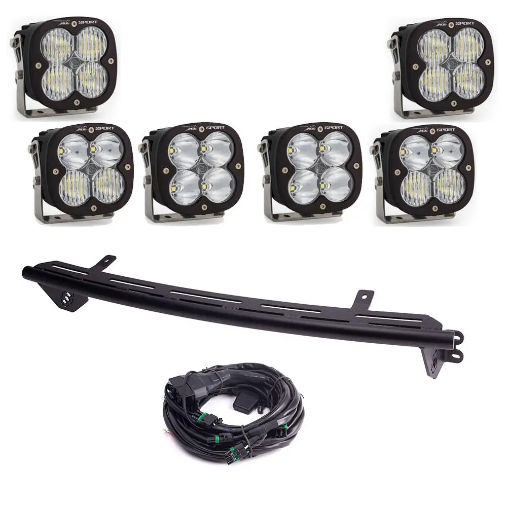 Baja Designs | 2023-2025 Ford Super Duty Xl Sport Clear Driving / Combo Bull Bar Light Kit W/ Upfitter 1