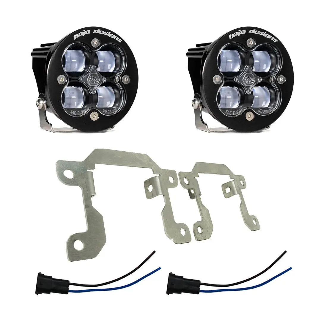 Baja Designs | 2019-2024 Dodge Ram 2500 / 3500 Big Horn Squadron Sae Clear Fog Pocket Light Kit 1