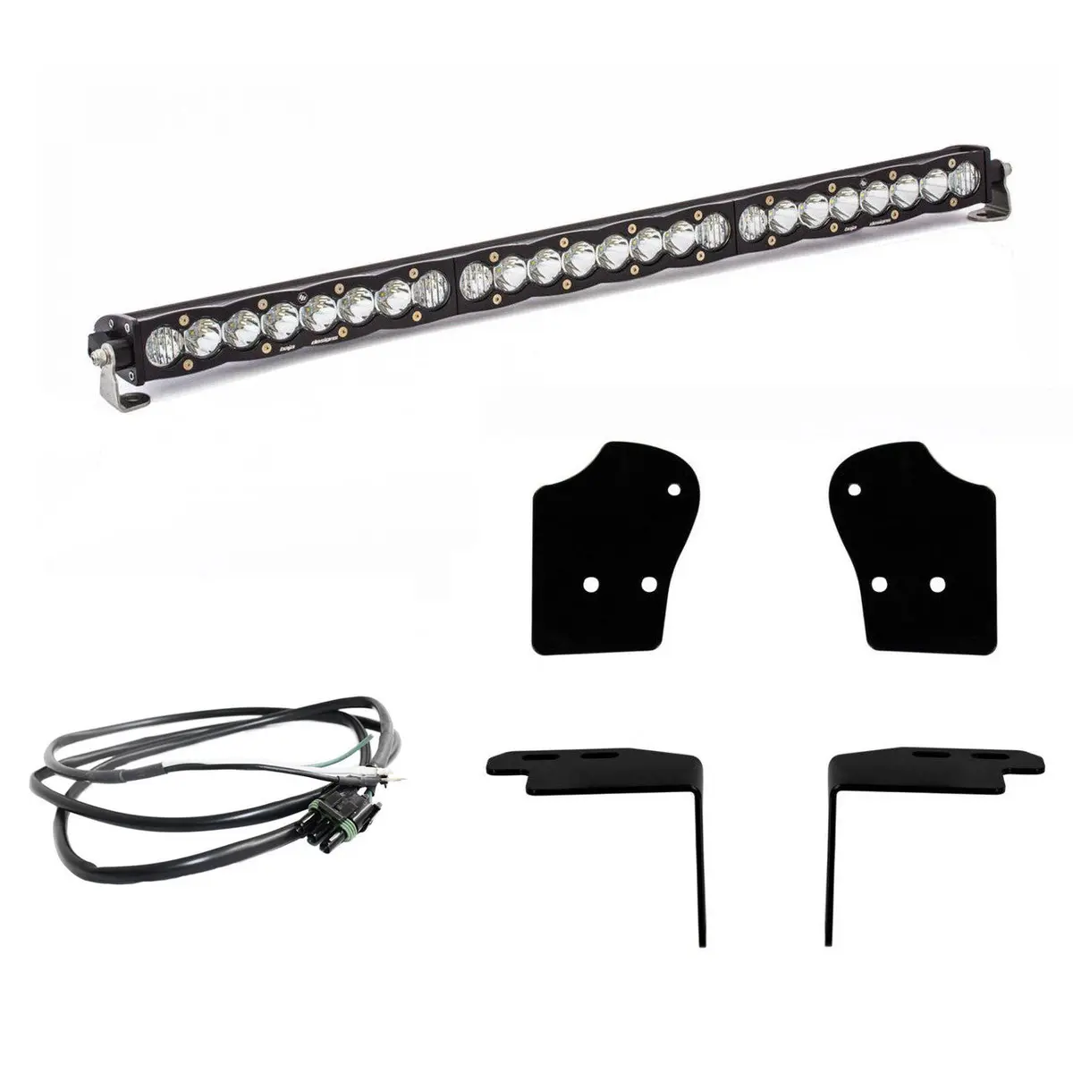 Baja Designs | 2017-2020 Ford Raptor S8 Clear 30 Inch Upper Grille Light Bar Kit 1