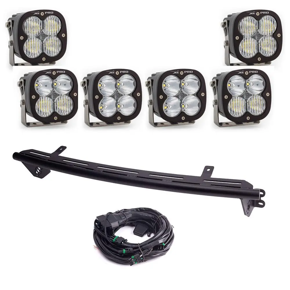 Baja Designs | 2023-2025 Ford Super Duty Xl Pro Clear Driving / Combo Bull Bar Light Kit W/ Upfitter 1