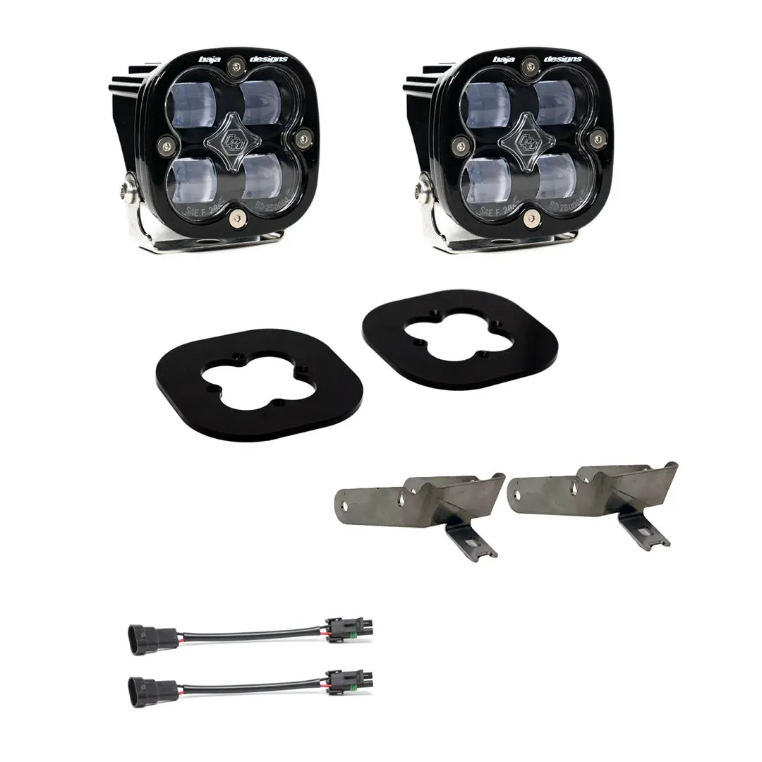Baja Designs | 2011 - 2016 Ford Super Duty Squadron Sae Clear Fog Pocket Kit 1
