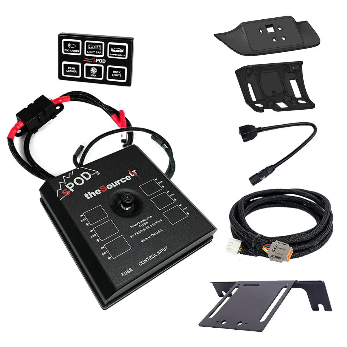 Spod | 2023-2025 Ford Super Duty Mini6 Sourcelt Vehicle Power Management Kit 1