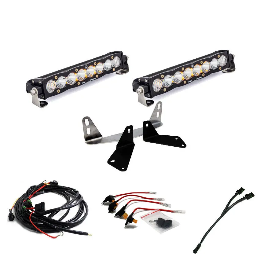 Baja Designs | 2018-2020 Ford F150 S8 Dual Clear 10 Inch Grille Light Bar Kit 1