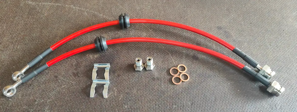 Abarth 500 / 595 Brembo Front Brake Hose's Banjo End 1