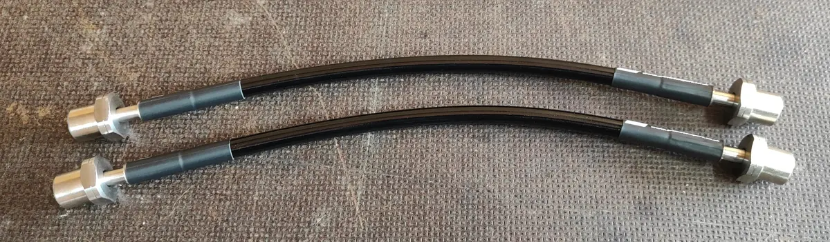 Vw Transporter T5 / T6 Middle Braided Brake Hoses 1