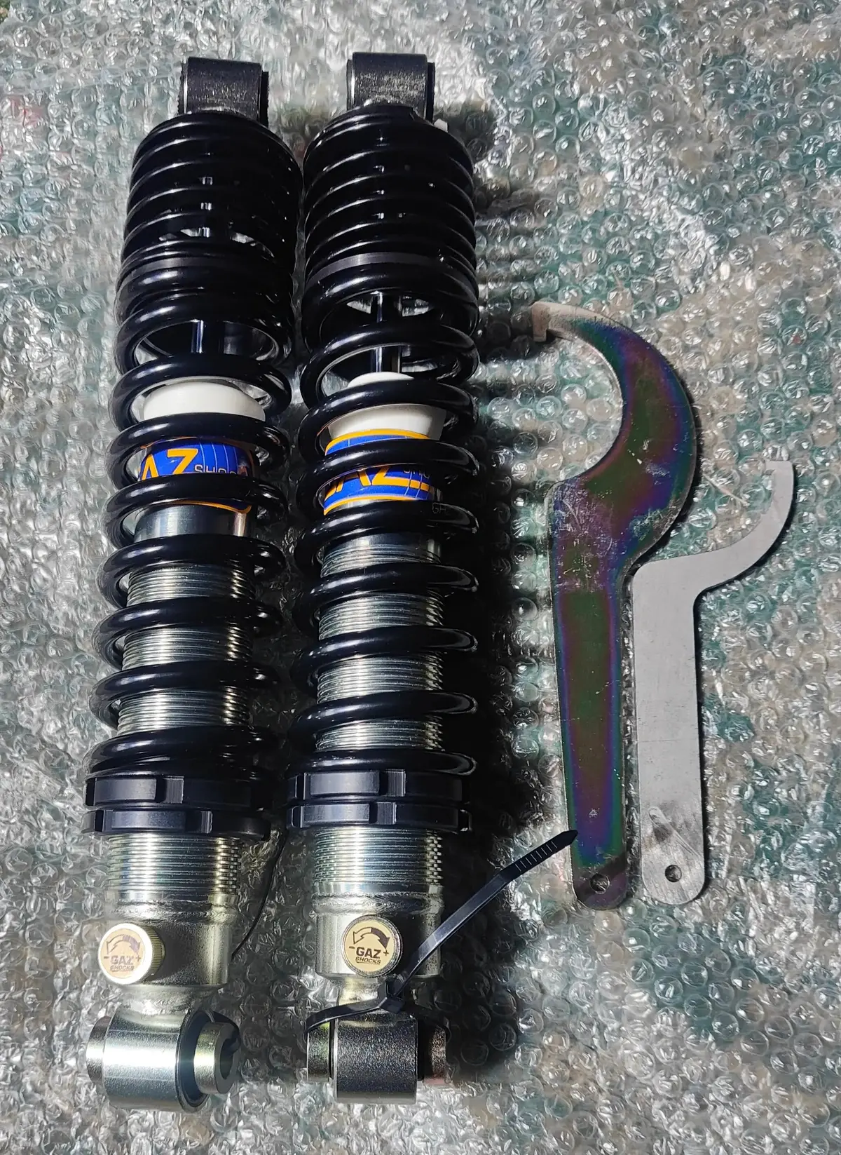 Abarth 500 595 695 Gaz Rear Coilover Suspension Kit 1