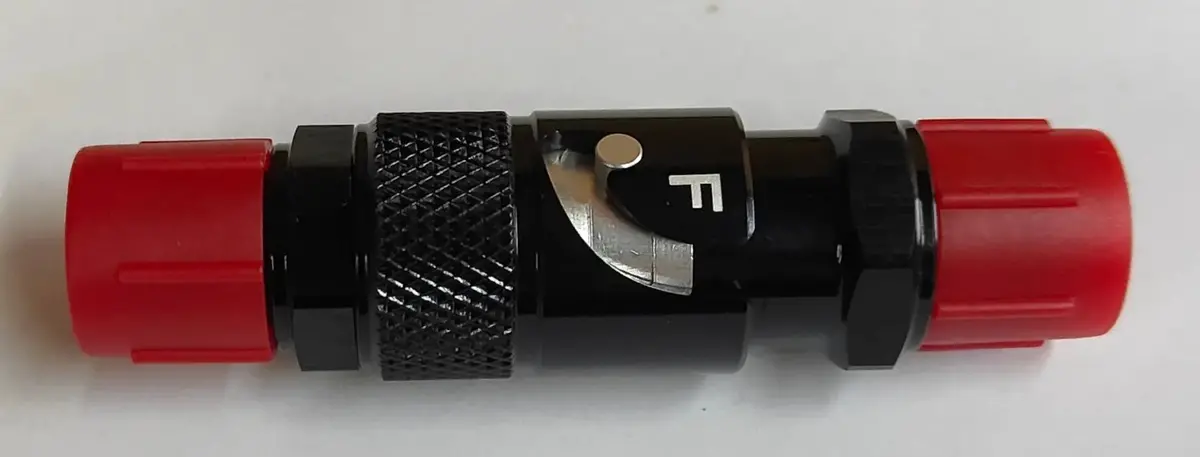 An6 Quick Release Dry Break Coupling Fuel 1