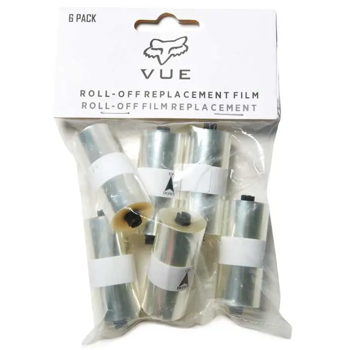 Fox Vue Roll-Off Replacement Film (Clear - 6Pack) 1