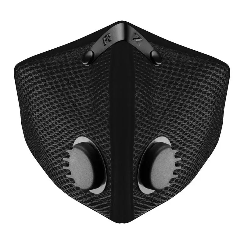 Rz Mask M2.5 Mesh Dual Strap Filtered Dust Mask - Black N95 1