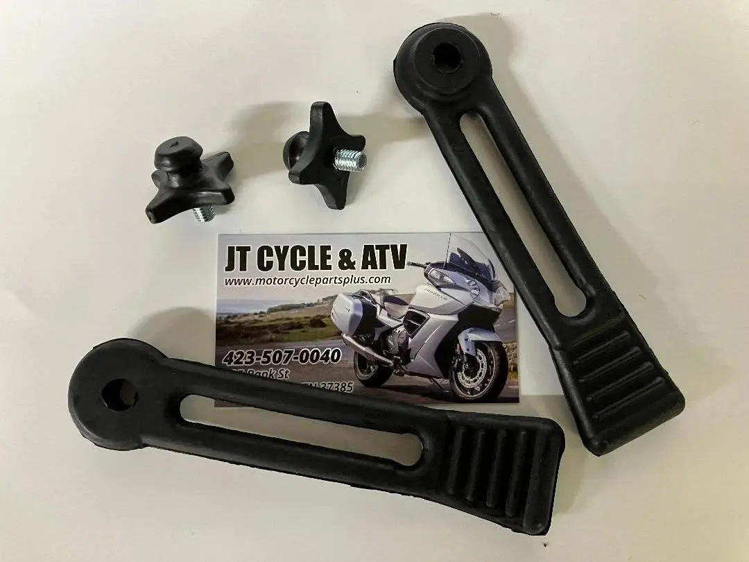 Yamaha Snowmobile Hood Strap & Post Kit – Set Of 2 Straps + 2 Posts – Replaces 8V0‑77171‑00 / 8V0‑77175‑00 – Fits Exciter, Exciter Ii, Inviter 1
